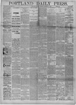 Portland Daily Press: September 23,1882