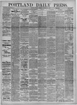 Portland Daily Press: September 26,1882