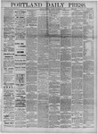 Portland Daily Press: September 28,1882