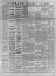 Portland Daily Press: September 30,1882