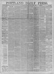 Portland Daily Press: October 04,1882