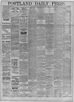 Portland Daily Press: October 05,1882