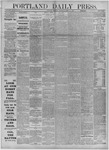 Portland Daily Press: October 12,1882