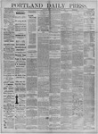 Portland Daily Press: October 13,1882
