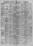 Portland Daily Press: October 14,1882