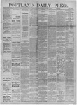 Portland Daily Press: October 18,1882