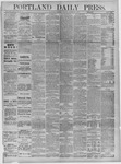Portland Daily Press: October 26,1882