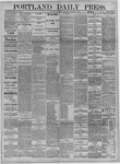 Portland Daily Press: November 09,1882