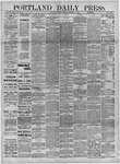 Portland Daily Press: November 13,1882