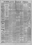 Portland Daily Press: November 17,1882