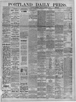 Portland Daily Press: November 22,1882