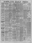Portland Daily Press: November 28,1882