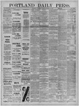 Portland Daily Press: November 29,1882
