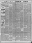 Portland Daily Press: December 05,1882