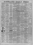 Portland Daily Press: December 13,1882