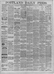 Portland Daily Press: December 14,1882