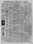 Portland Daily Press: December 29,1882