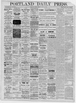 Portland Daily Press: January 03,1882