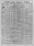 Portland Daily Press: January 06,1882