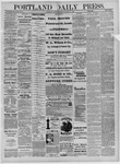 Portland Daily Press: January 07,1882