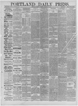 Portland Daily Press: January 10,1882