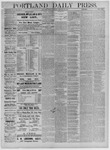 Portland Daily Press: January 13,1882