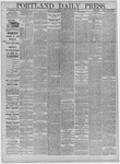 Portland Daily Press: January 24,1882