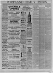 Portland Daily Press: January 30,1882