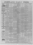 Portland Daily Press: February 28,1882