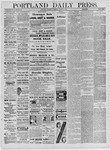 Portland Daily Press: March 08,1882