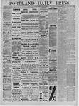 Portland Daily Press: March 14,1882