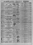 Portland Daily Press: March 18,1882