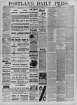 Portland Daily Press: March 25,1882