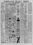 Portland Daily Press: March 27,1882