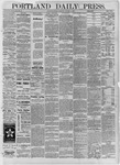 Portland Daily Press: January 01,1883
