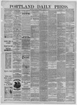 Portland Daily Press: January 13,1883
