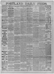 Portland Daily Press: January 16,1883