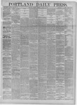 Portland Daily Press: January 18,1883