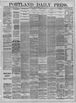 Portland Daily Press: January 22,1883