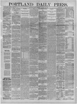 Portland Daily Press: January 29,1883
