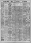Portland Daily Press: February 06,1883