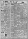 Portland Daily Press: February 10,1883