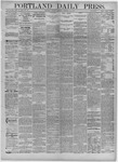 Portland Daily Press: February 13,1883