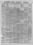 Portland Daily Press: February 16,1883