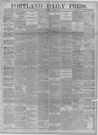 Portland Daily Press: February 22,1883