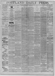 Portland Daily Press: February 28,1883