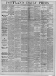 Portland Daily Press: March 03,1883