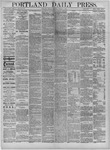 Portland Daily Press: March 05,1883