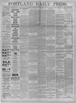 Portland Daily Press: March 07,1883