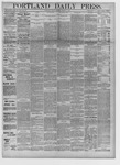 Portland Daily Press: March 09,1883